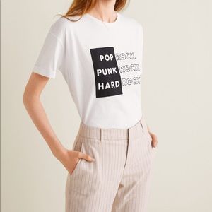 Printed message T-shirt
